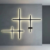 applique murale led design minimaliste moderne pour intérieur élégant