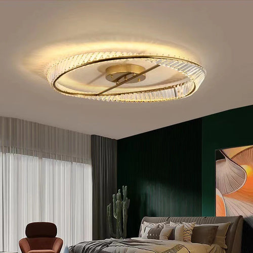 Plafonnier de luxe nordique salon créatif salle à manger lustre de plafond en cristal chambre décoration de la maison suspension LED lumières - vue 5 sur 20