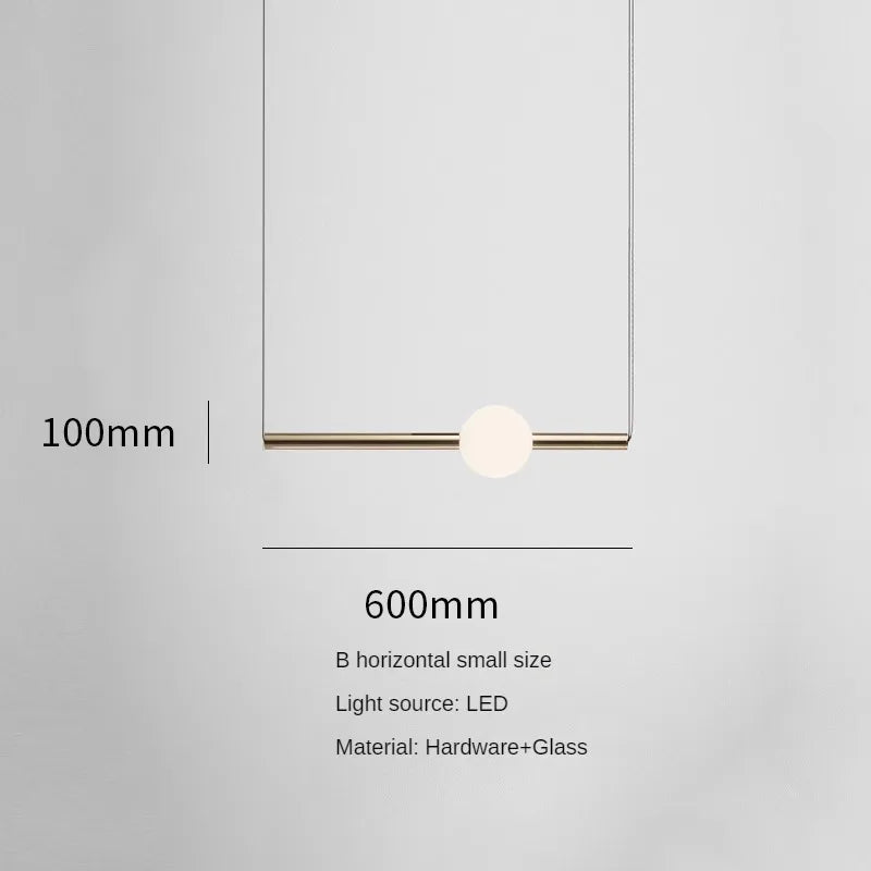 suspension led design pour décoration intérieure moderne - vue 14 sur 14