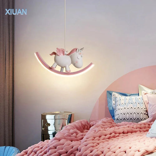 suspension créatives licorne éléphant ours pour enfants - vue 2 sur 10