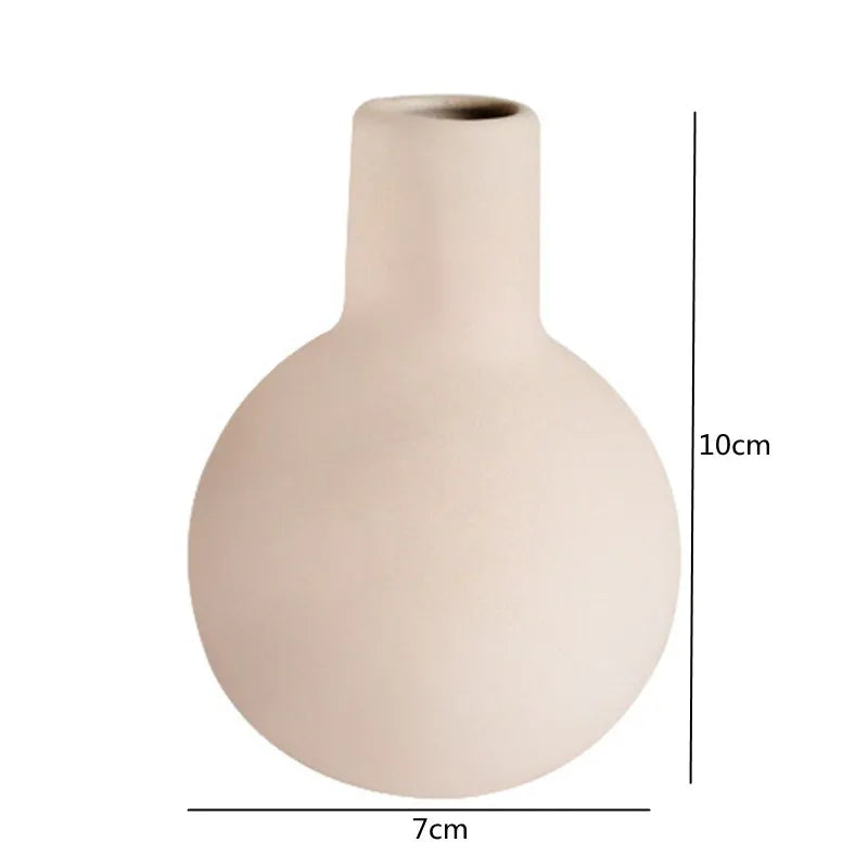 vase en céramique artisanale pour fleurs séchées décoratif et créatif - vue 11 sur 16
