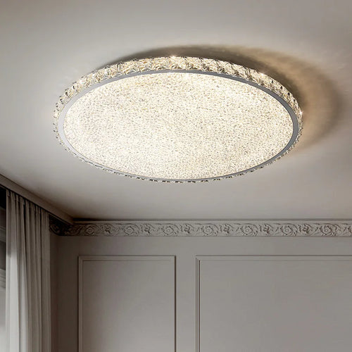 plafonnier en cristal design moderne luminaire décoratif - vue 4 sur 14