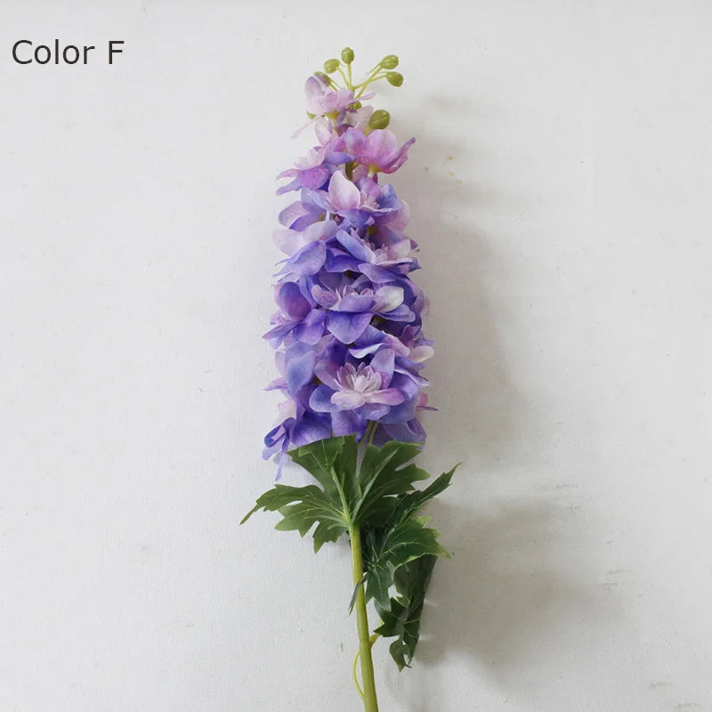 fleurs artificielles delphinium hyacinth pour décoration mariage - vue 7 sur 12