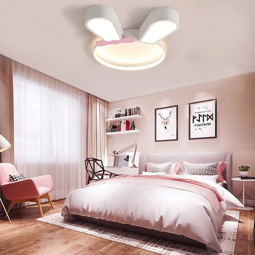 lustre led lapin moderne pour enfants décoration intérieure simple - vue 2 sur 7