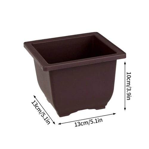 pots de fleurs rectangulaires imitation argile pour jardin extérieur - vue 29 sur 30