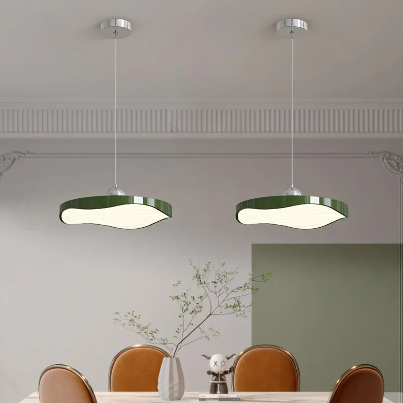 plafonnier led suspendu moderne pour intérieur tendance 2023 - vue 4 sur 11