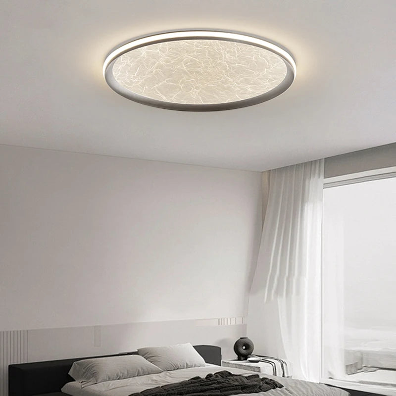plafonnier led design rond moderne minimaliste pour intérieur élégant - vue 4 sur 9