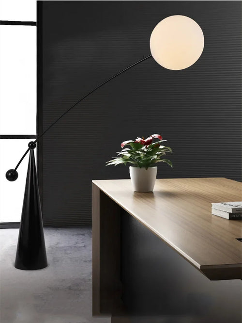 lampadaire nordique à distance design moderne pour décoration intérieure - vue 3 sur 8