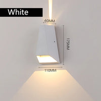 applique murale led extérieure design étanche éclairage moderne
