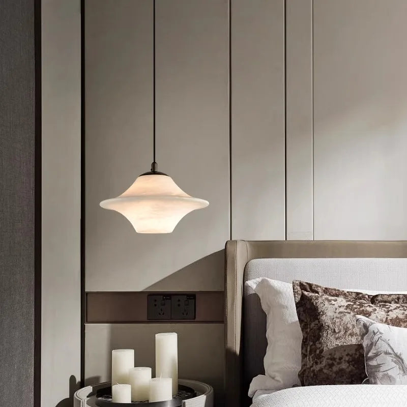 suspension en marbre design moderne décoratif - vue 5 sur 14