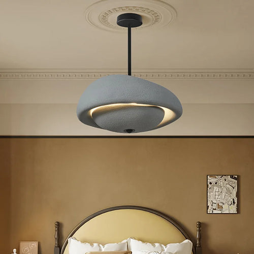 lustre moderne wabi-sabi pour décor créatif et écologique - vue 4 sur 8