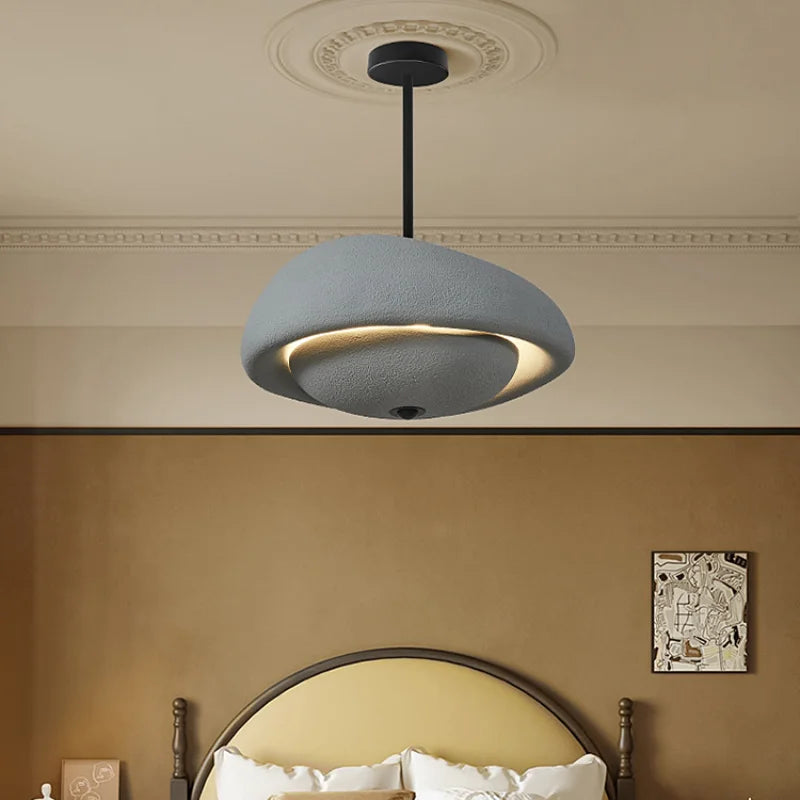 lustre moderne wabi-sabi pour décor créatif et écologique - vue 3 sur 8