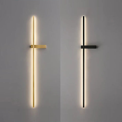 applique murale led minimaliste en aluminium pour éclairage intérieur - vue 3 sur 18