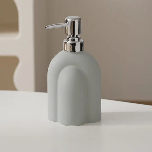 distributeur de savon en céramique portable pour shampoing et eau - vue 13 sur 21