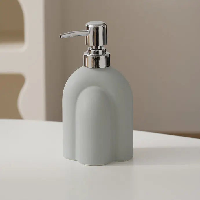 distributeur de savon en céramique portable pour shampoing et eau - vue 12 sur 21