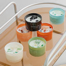 bougie parfumée en cire de soja pour aromathérapie et décoration festive