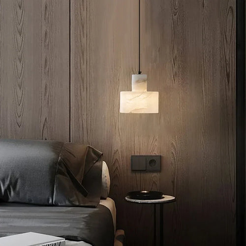 suspension moderne en marbre pour un éclairage intérieur élégant - vue 3 sur 7