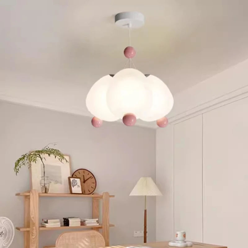 lustre moderne mignon pour chambre de petite fille décor enfant - vue 5 sur 7