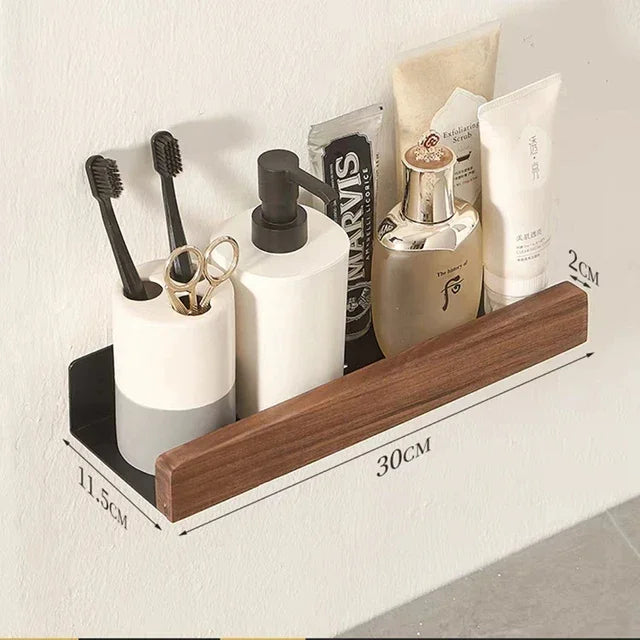 etagère murale de rangement pour salle de bain - vue 9 sur 14