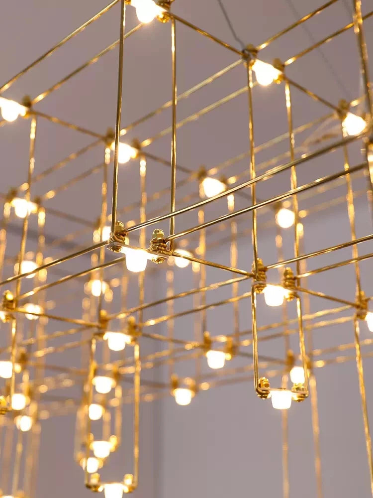 lustre LED postmoderne créatif pour bar et réception - vue 6 sur 8