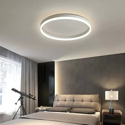 plafonnier moderne à leds pour décoration intérieure élégante et lumineuse - vue 4 sur 16