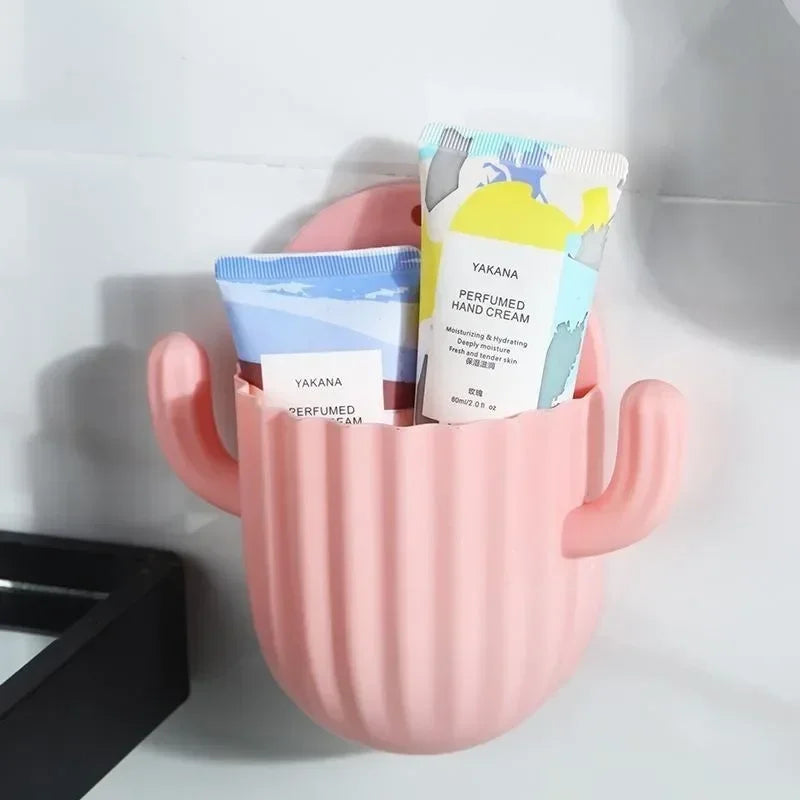 support mural auto-adhésif pour brosse et accessoires de salle de bain - vue 4 sur 10