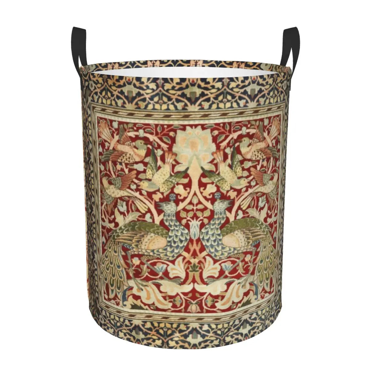 panier à linge pliable floral pour rangement jouets bébé - vue 23 sur 30
