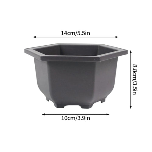 pots de fleurs rectangulaires imitation argile pour jardin extérieur - vue 21 sur 30