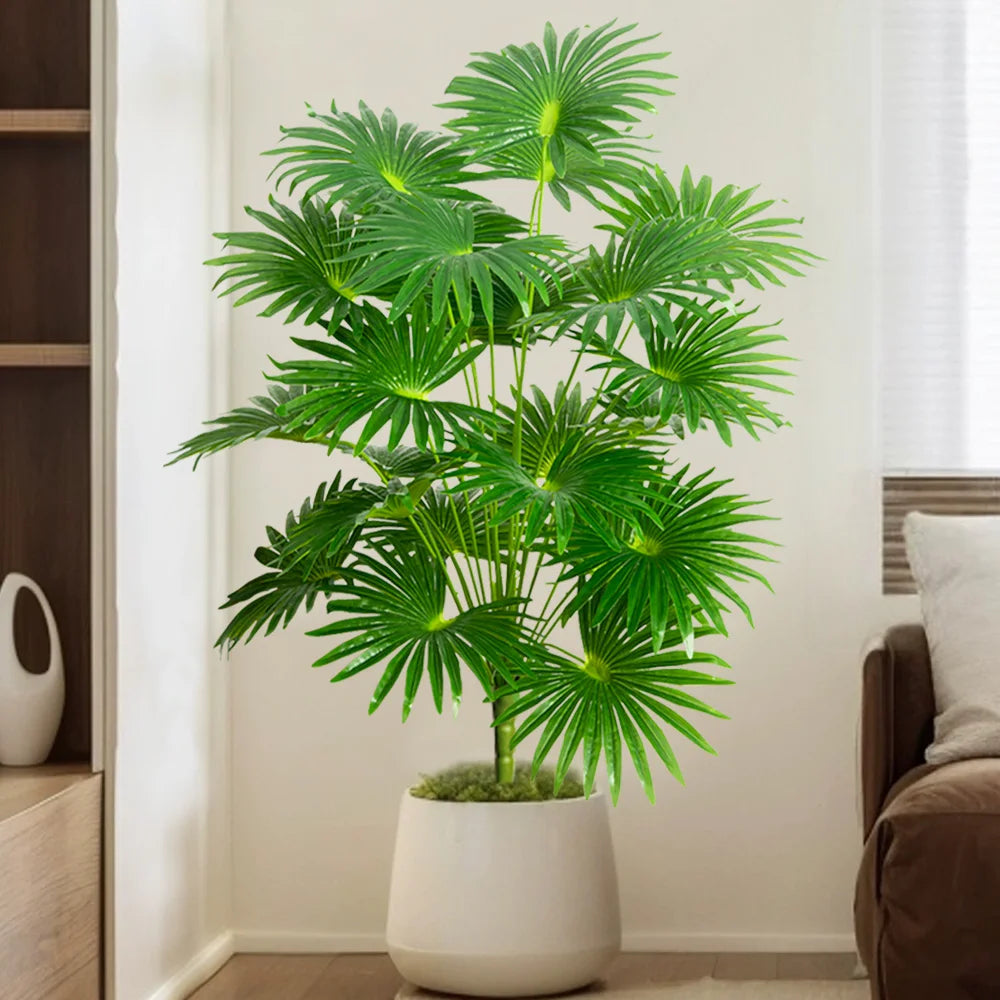 palmier artificiel tropical haut pour décoration intérieure et extérieure - vue 3 sur 11