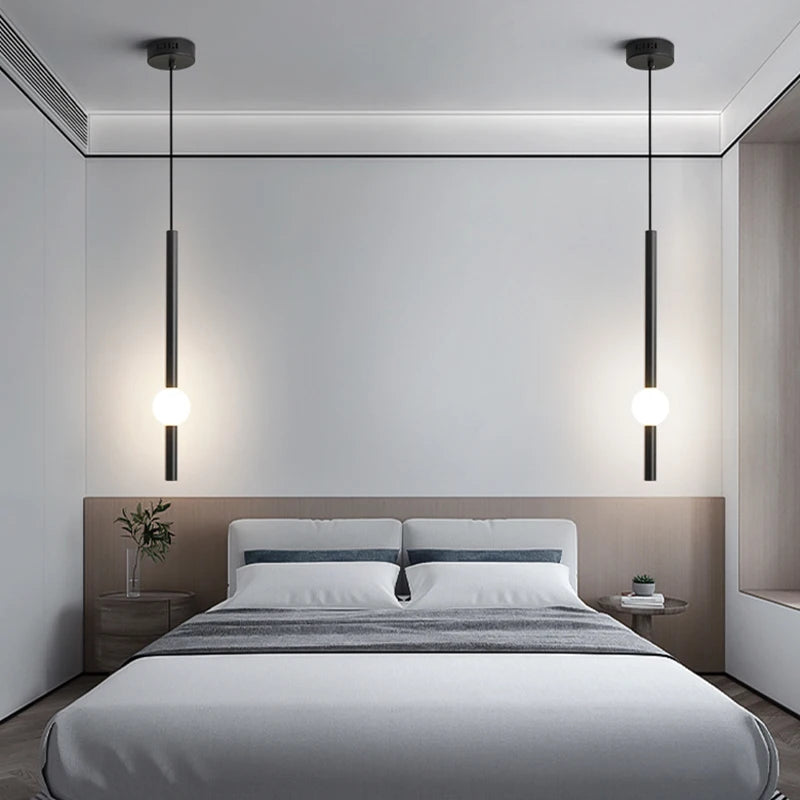 suspension led moderne pour éclairage intérieur créatif - vue 5 sur 19