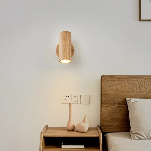 applique murale bois style nordique pour décoration intérieure - vue 4 sur 9
