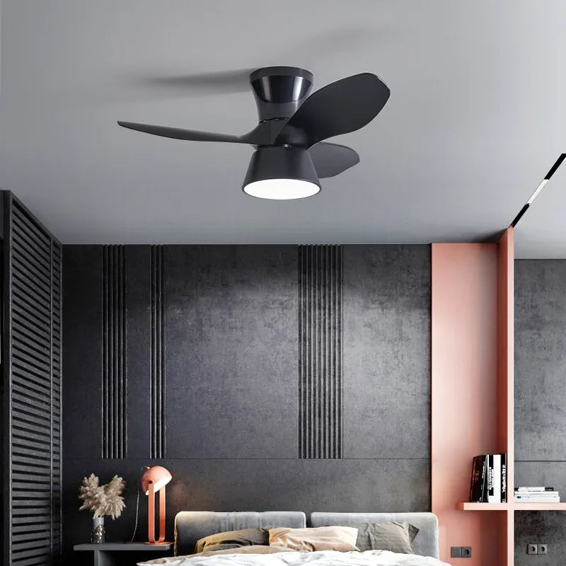 lampe de ventilateur nordique silencieuse et moderne pour restaurant - vue 5 sur 14