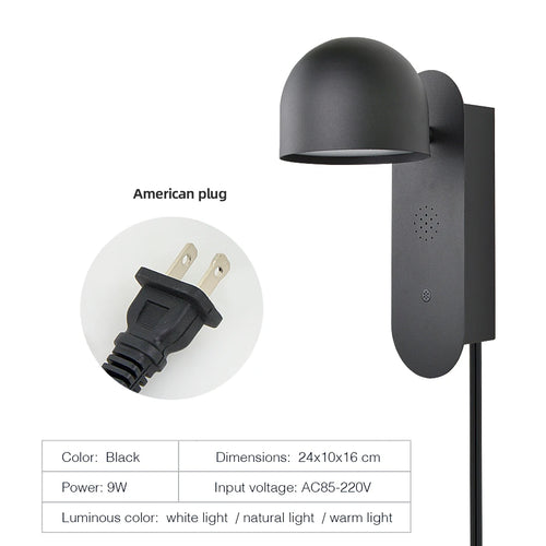 applique murale led intelligente rotative et réglable pour décoration intérieure - vue 14 sur 15