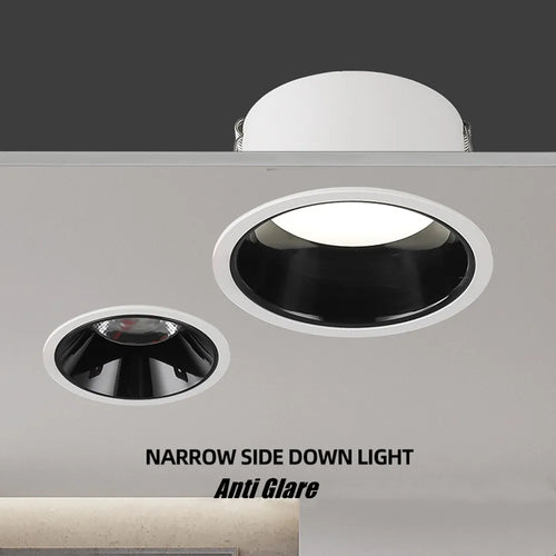 spot led encastré dimmable anti-éblouissement pour intérieur - vue 2 sur 9