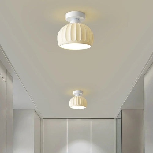 Plafonnier simple moderne blanc - vue 5 sur 23
