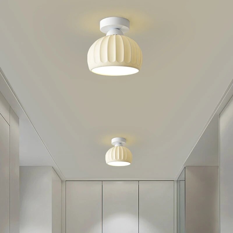 Plafonnier simple moderne blanc - vue 5 sur 23