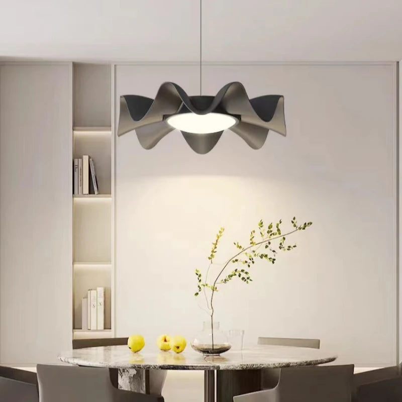 lustre led créatif style nordique pour décoration intérieure - vue 6 sur 8