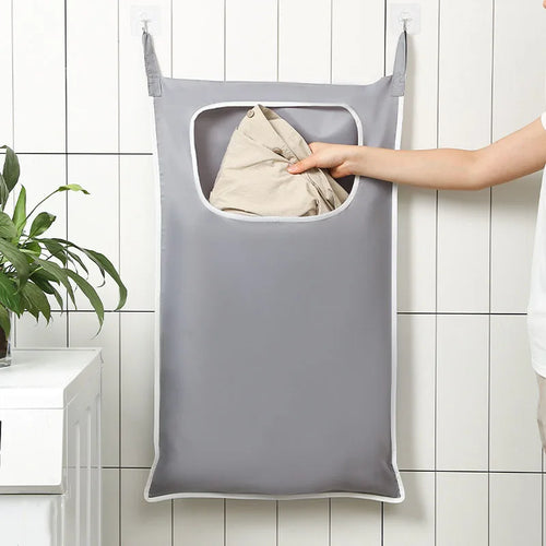 panier suspendu pour rangement de linge et jouets - vue 2 sur 11