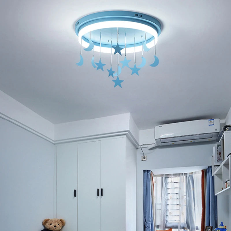plafonnier led créatif pour enfant simple décoratif - vue 4 sur 12