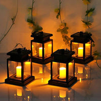 lampes solaires rétro pour jardin et cour décorative