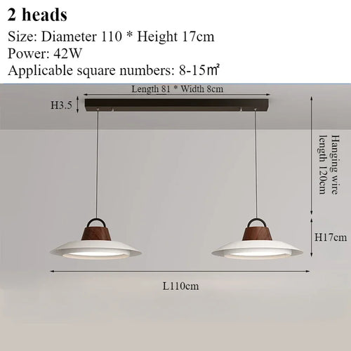 lustre moderne nordique créatif pour décoration intérieure avec lumières led - vue 15 sur 16