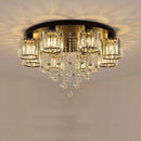 plafonnier led moderne à intensité variable pour intérieur