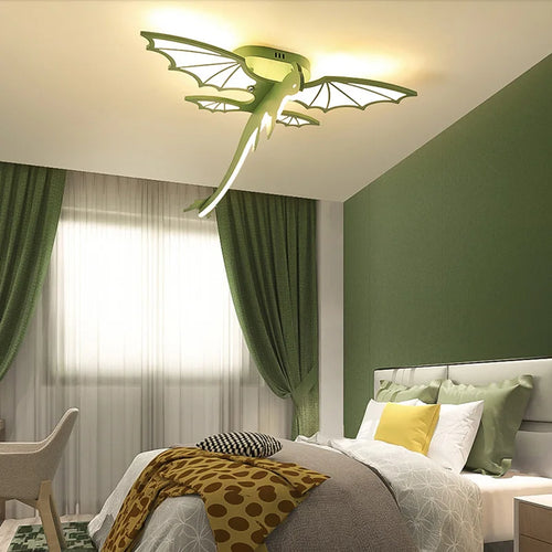 plafonnier dinosaure pour chambre d'enfants design ludique et moderne - vue 6 sur 9