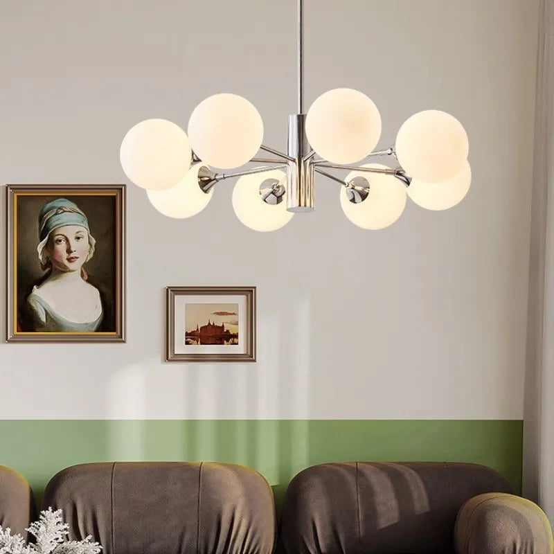 lustre design nordique rétro en haricot magique pour divers espaces - vue 3 sur 9
