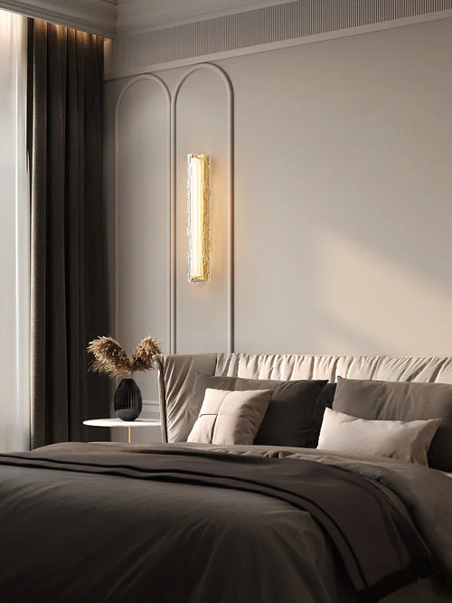 applique murale led en verre pour intérieur moderne - vue 5 sur 8
