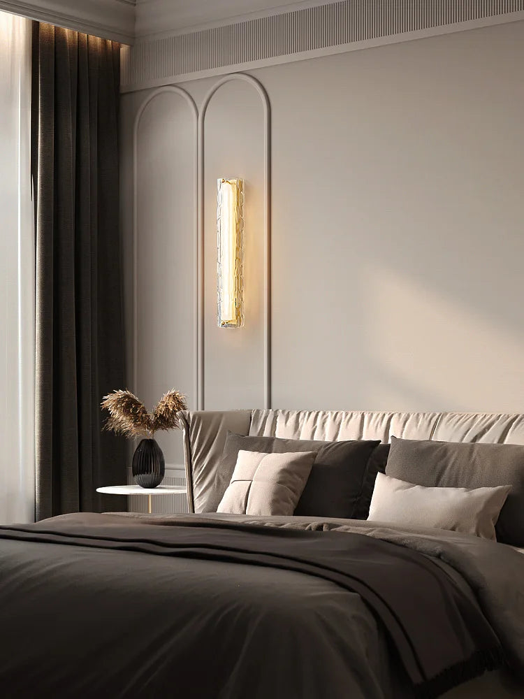 applique murale led en verre pour intérieur moderne - vue 4 sur 8
