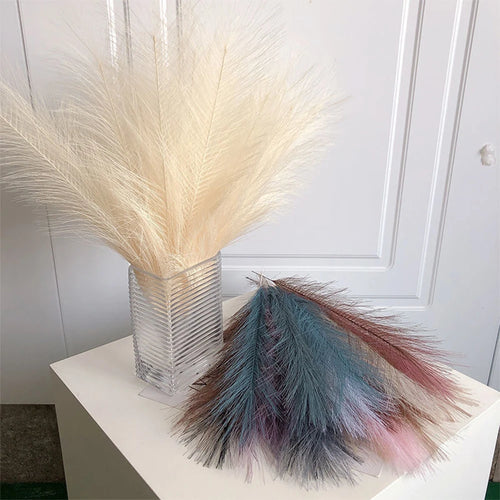 lot de pampas artificielles pour décoration mariage fête - vue 6 sur 18