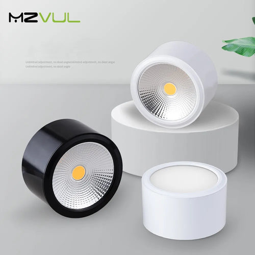 spot led dimmable pour décoration intérieure monté en surface - vue 2 sur 5