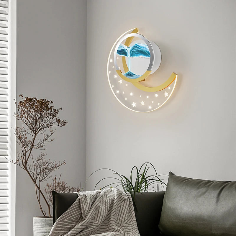 applique murale créative spectre complet sable mouvant nouvelle collection - vue 5 sur 15