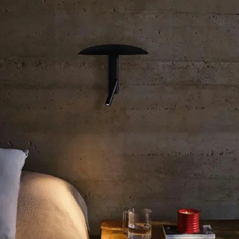 applique murale moderne rotative en métal design nordique lumière led - vue 4 sur 11